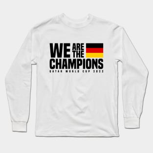 Qatar World Cup Champions 2022 - Germany Long Sleeve T-Shirt